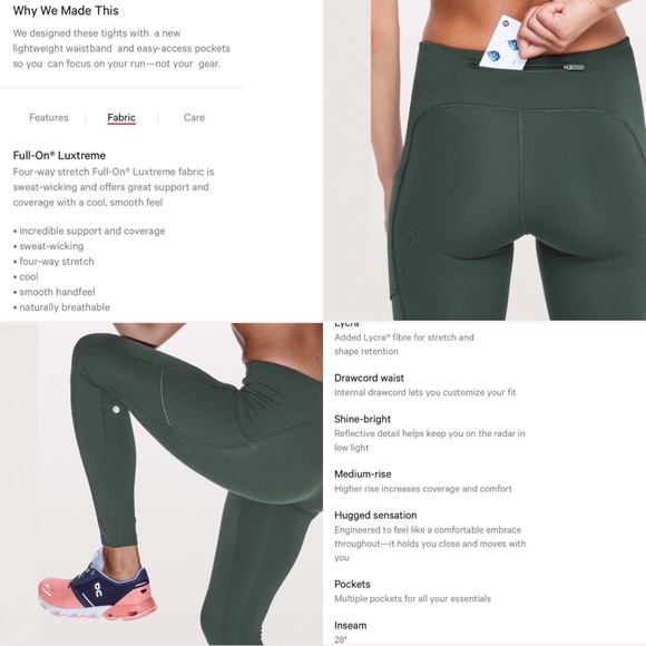 NWTđź’•Lululemon Speed Up Tight Deep Ivy Tights 2 - Picture 5 of 8